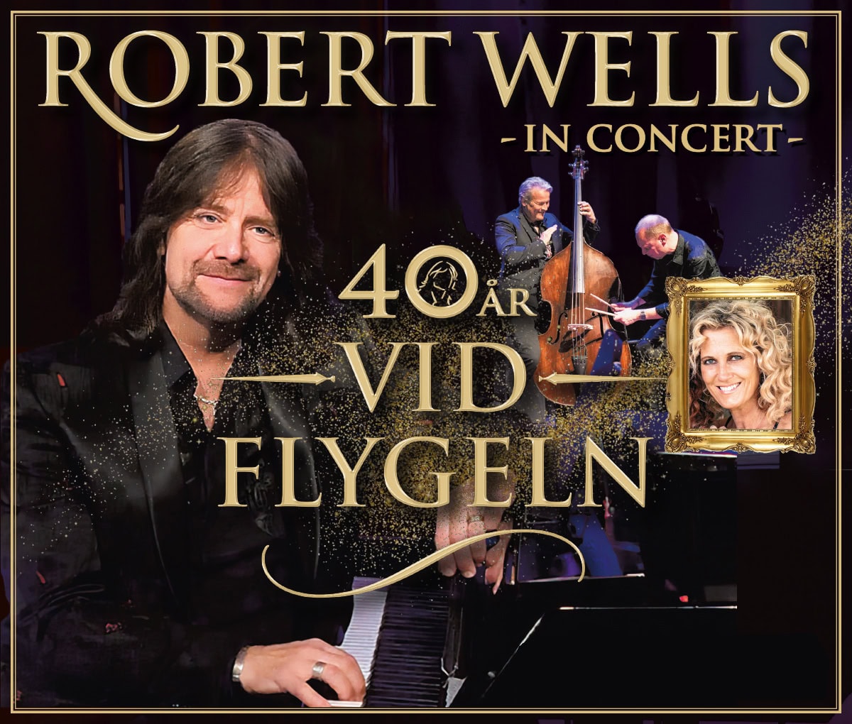 Robert Wells - 40 år vid flygeln